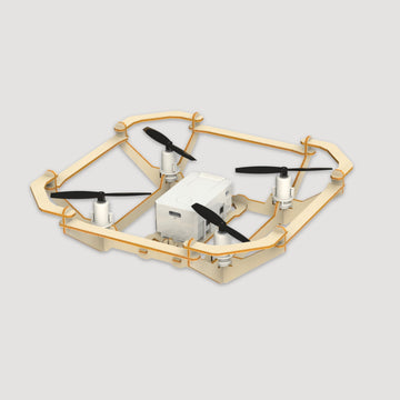 Airwood Sky 3D Wooden Puzzles RC Drone EDU Kit - CROSS