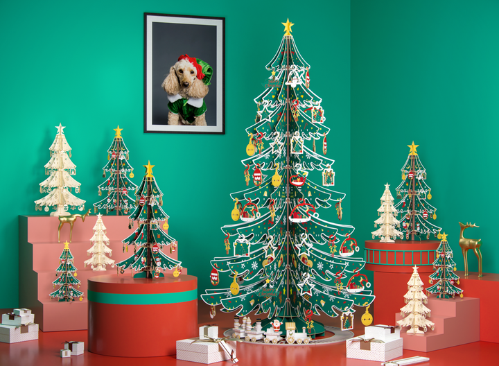 Special Christmas Tree: Woodwow  3D Wooden puzzle Christmas Tree