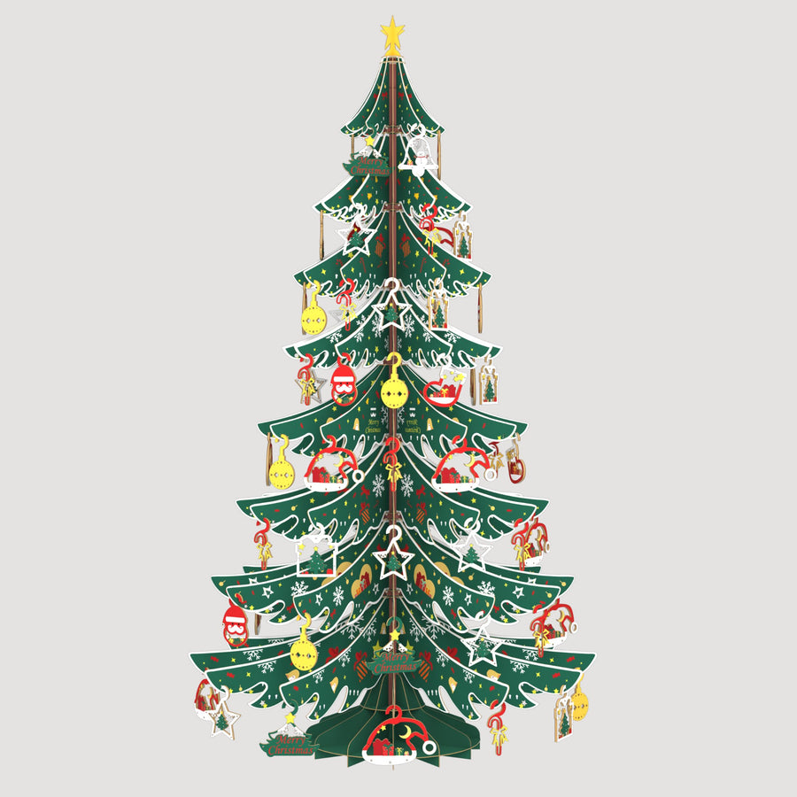 3D Wooden Puzzles Christmas Tree