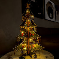 3D Wooden Puzzles Christmas Tree