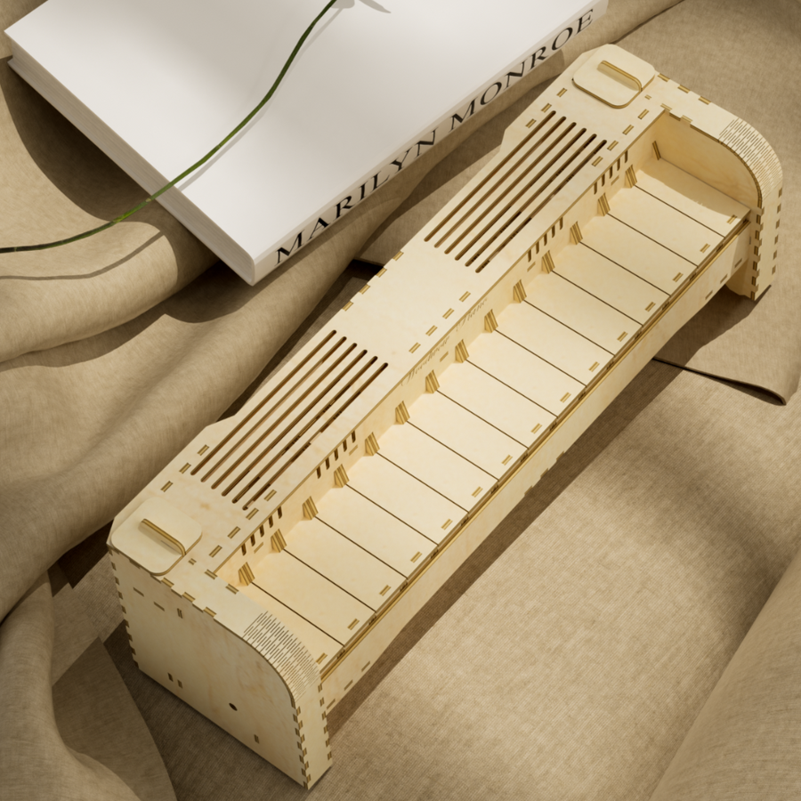 3D Wooden Puzzles Electronic Piano