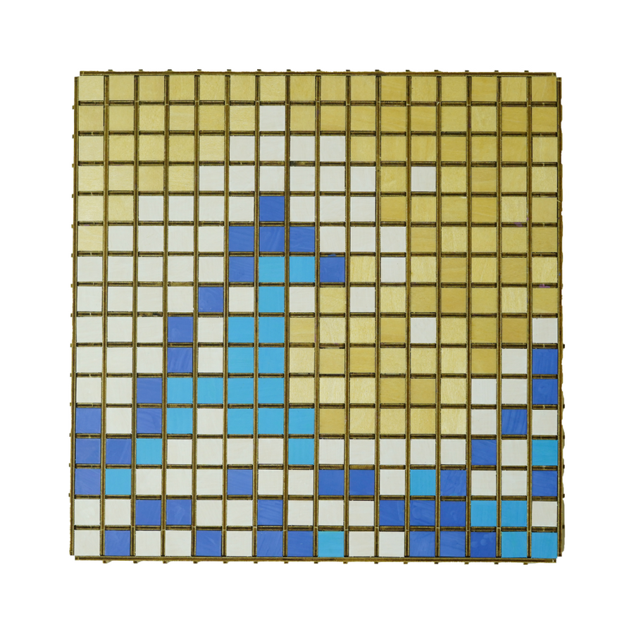 Wooden Puzzle Pixel Painting