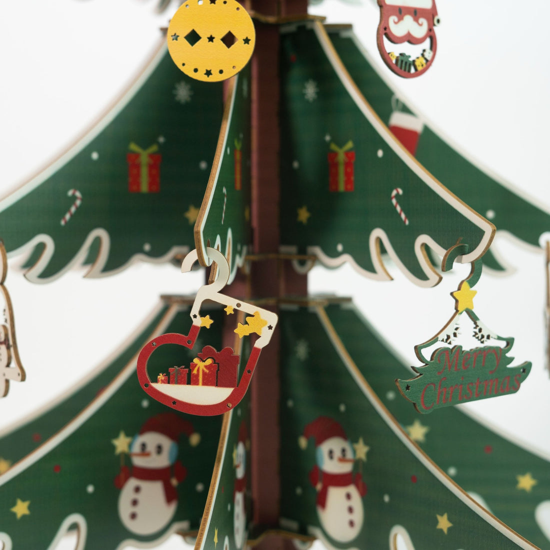 3D Wooden Puzzles Christmas Tree