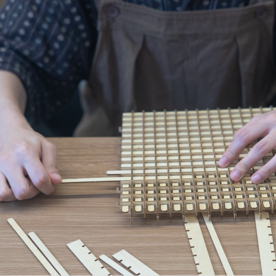 Wooden Puzzle Pixel Painting