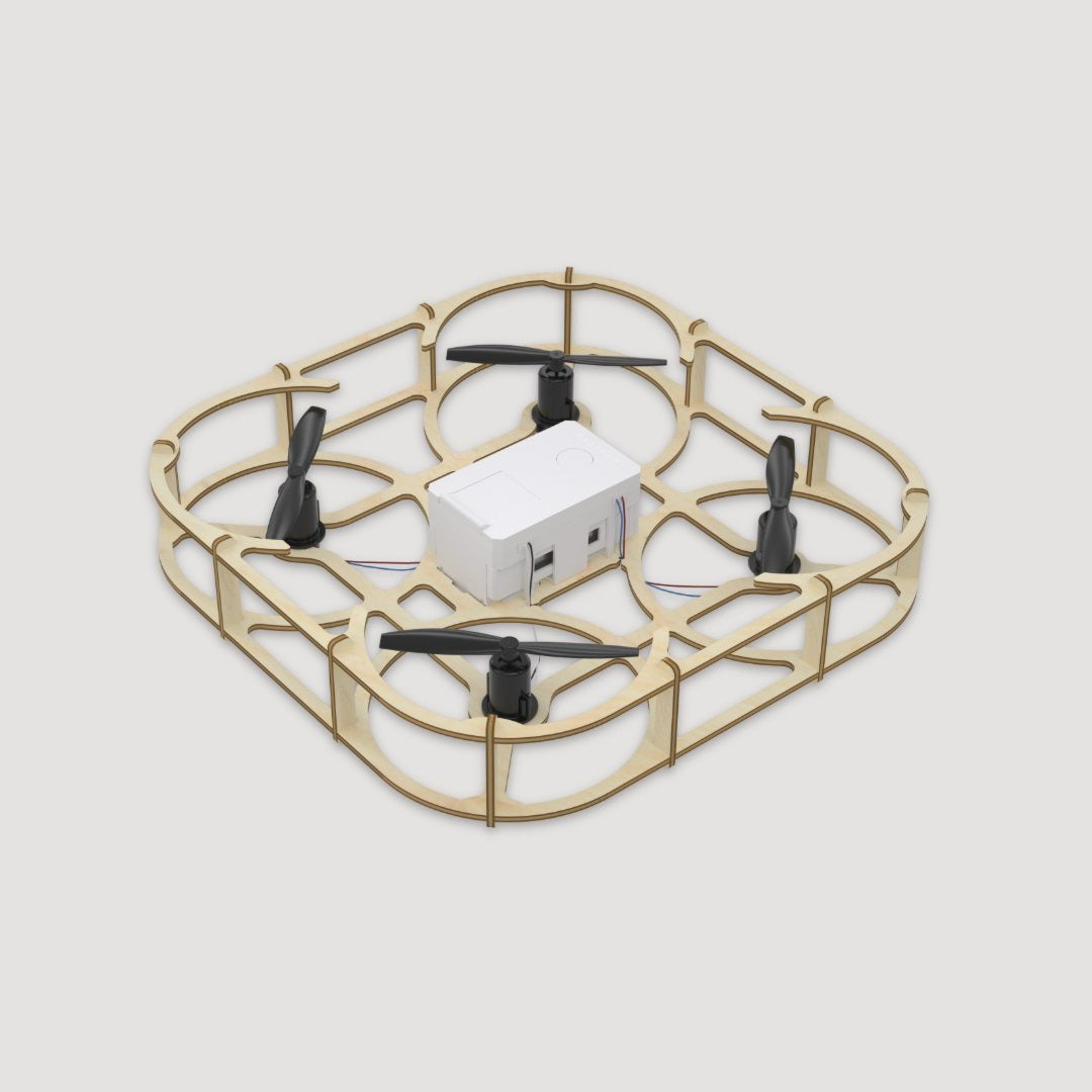 Airwood Sky 3D Wooden Puzzles RC Drone EDU Kit - CUBEE