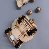 Woodmaster 3D Wooden Puzzles RC Soccer Chariot - Mecha Color