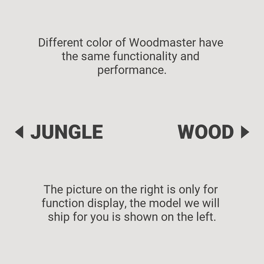 Woodmaster 3D Wooden Puzzles RC Omni Chariot - Jungle Color