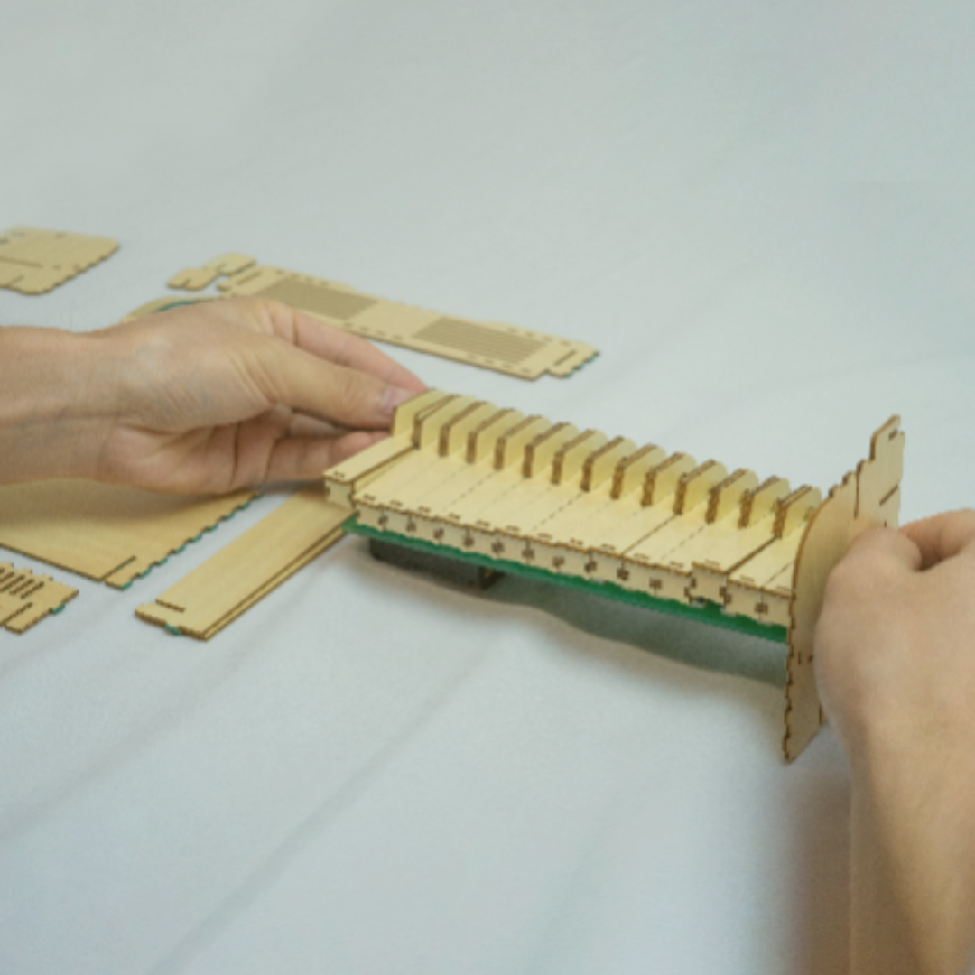 3D Wooden Puzzles Electronic Piano